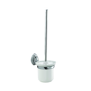 Zamac Chrome Toilet Roll Holder with Cover
