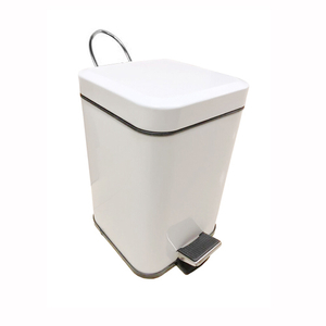 Pedal-Operated Square Bin 3L Capacity