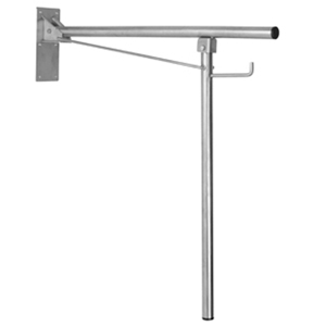 Vertical Swing Grab Bar with Floor Support 